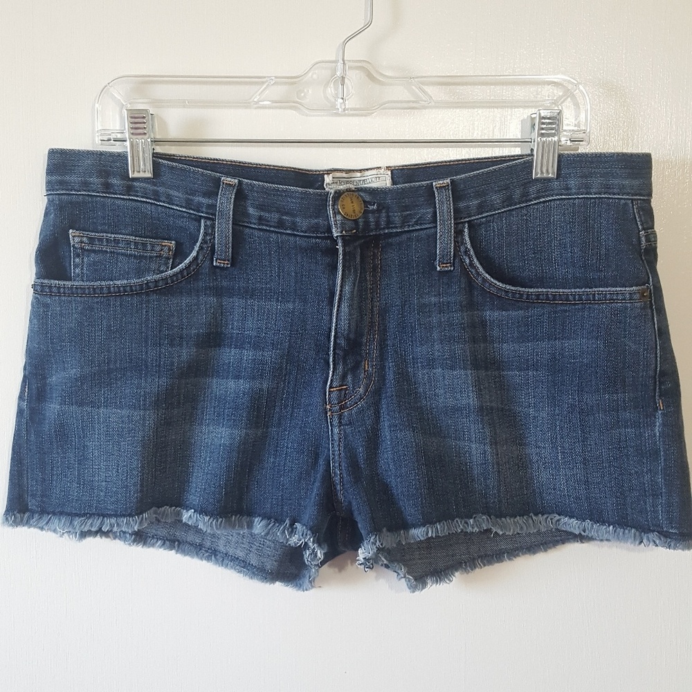 Current/Elliott Blue Jean Shorts